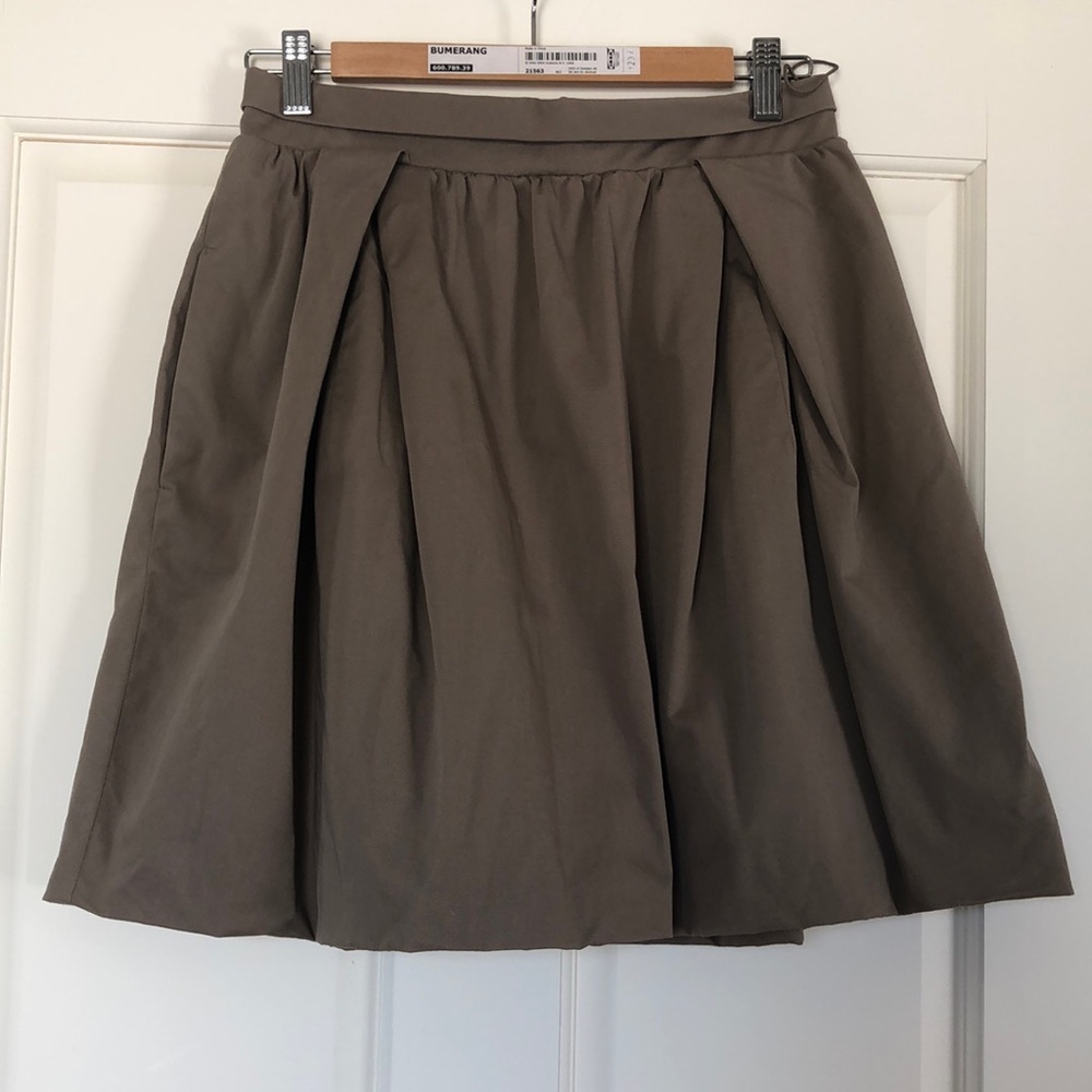 Carven A-line Bubble skirt